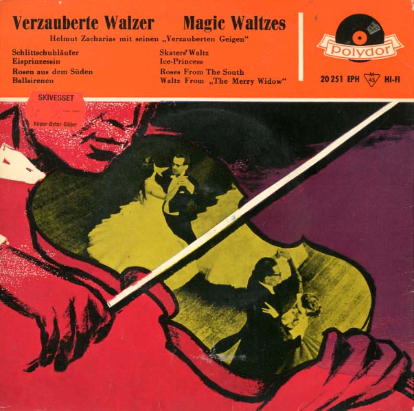 Albumcover Helmut Zacharias - Verzauberte Walzer - Magic Waltzes (EP)